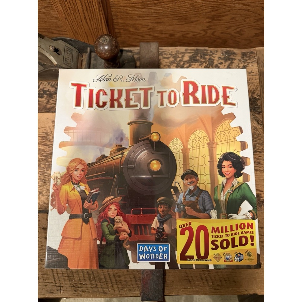Asmodee | Ticket to Ride Refresh | Family Board Game | Ages 8+ | 2-5 Player